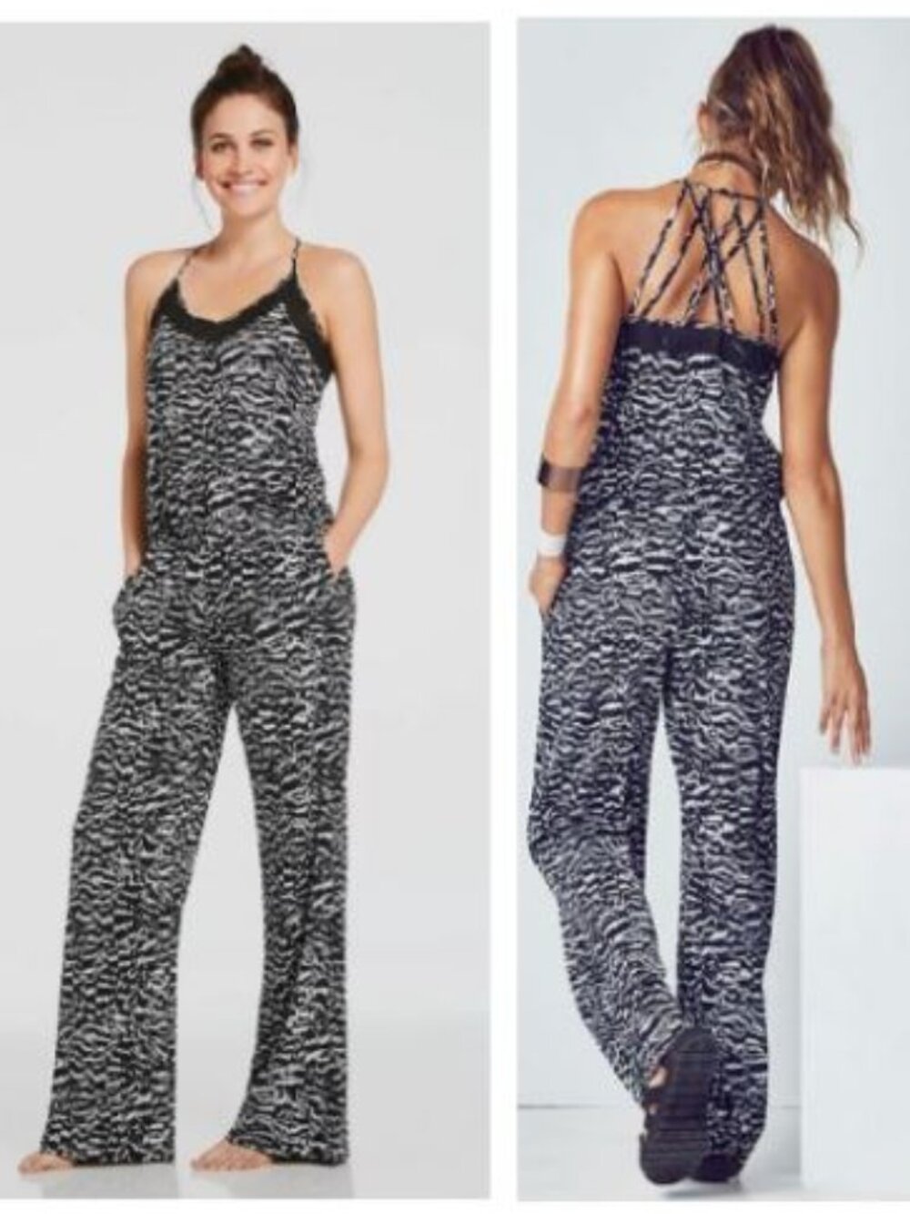 Fabletics NWT Dash Jumpsuit Romper XS 4